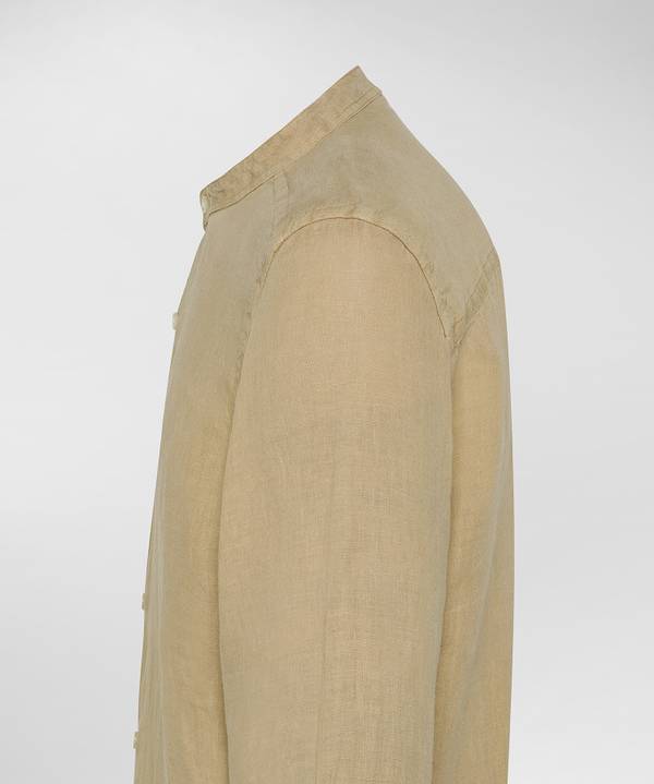 Peuterey Camicia in lino Sostegno trimestrale