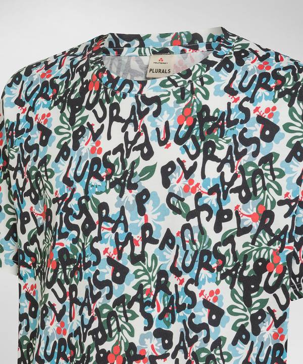 Peuterey T-shirt print all over Enormi sconti