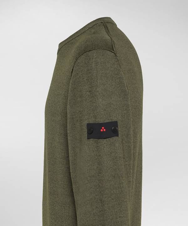 Peuterey Maglione In Lana Con Tintura Acidata Shopping Online
