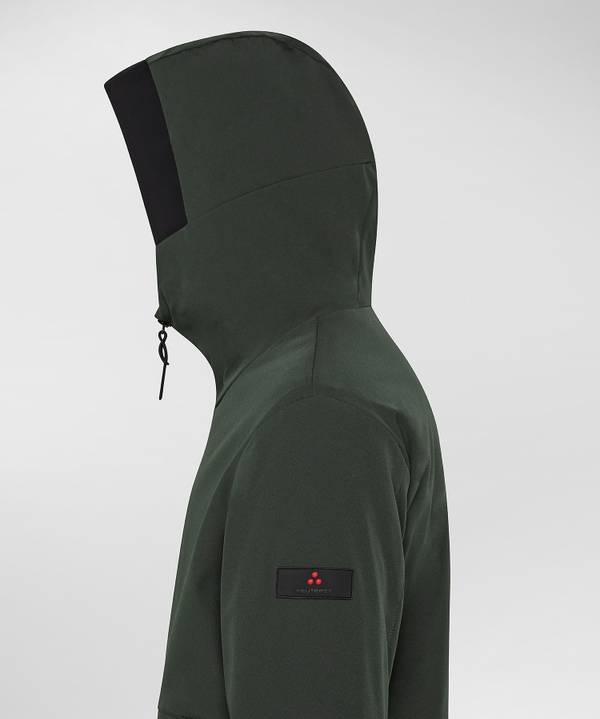 Peuterey Bomber Liscio In Primaloft Con Dettagli Neri Saldi Di Fabbrica