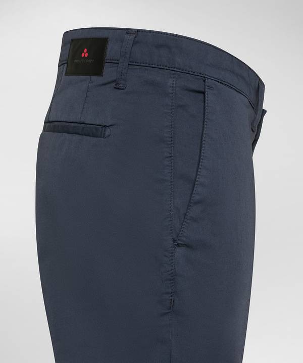 Peuterey Pantaloni in raso di cotone Offerte stagionali