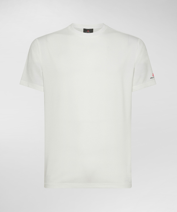 Peuterey T-Shirt stretch in cotone e seta Liquidazione