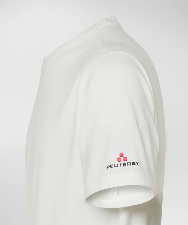 Peuterey T-Shirt stretch in cotone e seta Liquidazione
