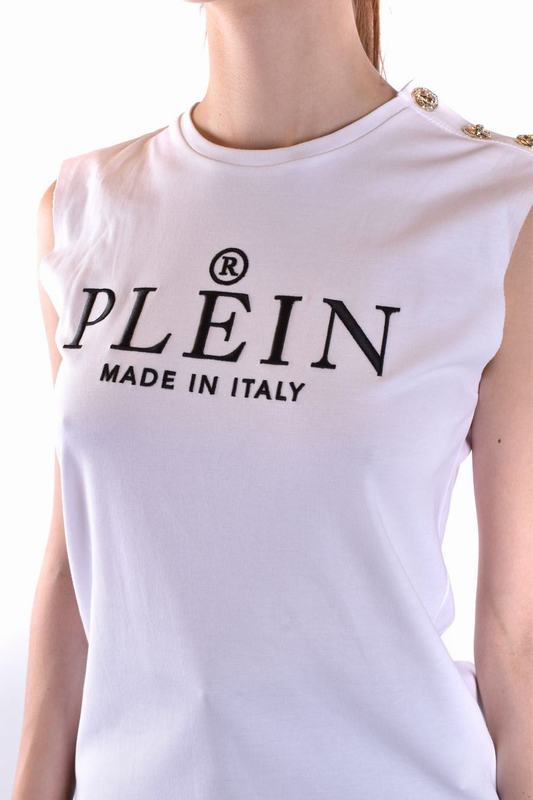 PHILIPP PLEIN Tops Codice prodotto: SACC WTK2346 PJO00201 Sostegno trimestrale