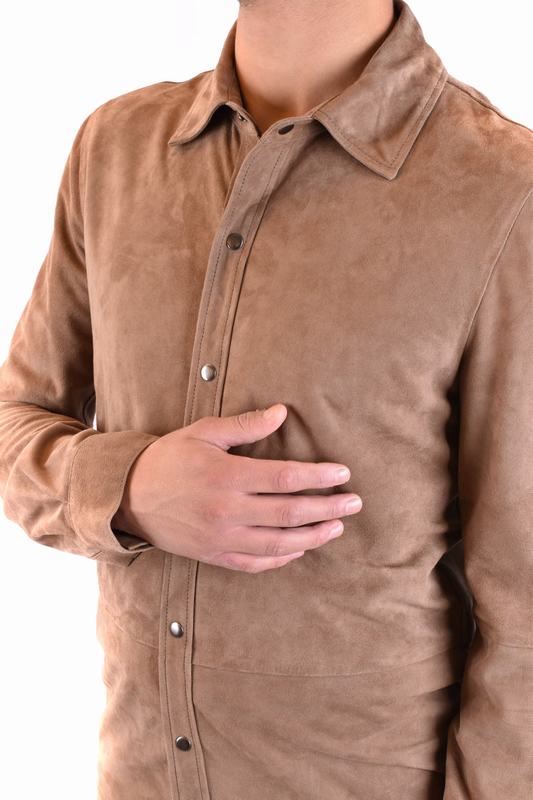 SERGE PARIENTE Giacche di Pelle Codice prodotto: M001 TAUPE Sottocosto