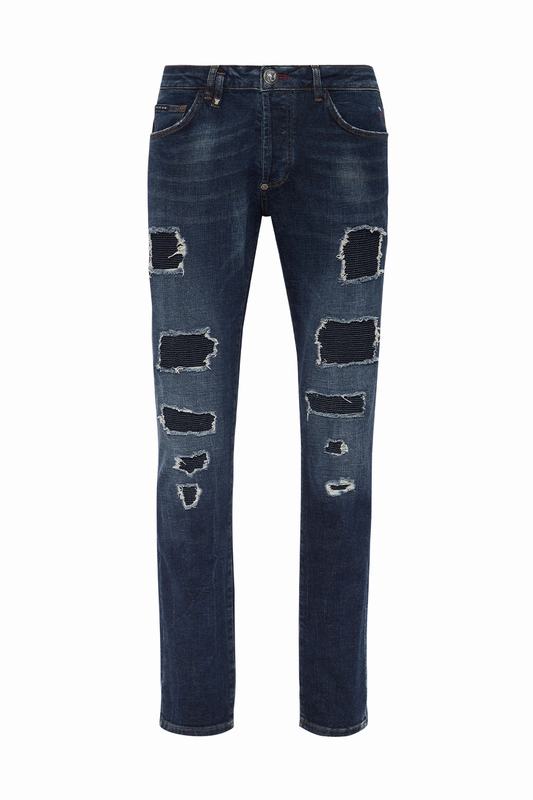 PHILIPP PLEIN Jeans Codice prodotto: FACC-MDT3547-PDE004N_09GD Offerta San Valentino