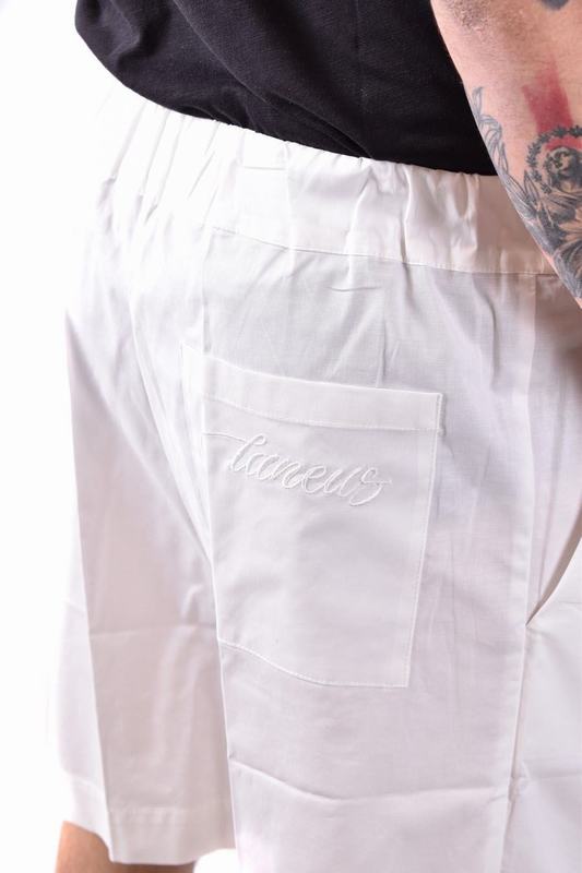 LANEUS Bermuda Codice prodotto: BRU24CC13-OFFWHITE Fino al 65% di sconto