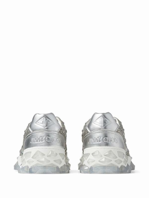 Jimmy Choo Sneakers Codice prodotto: DIAMOND X STRAMP SILVER Qualità Garantita