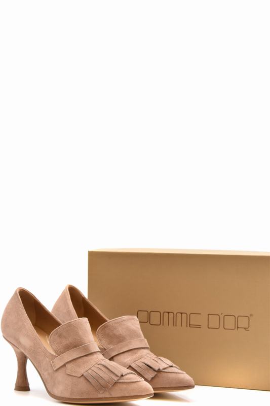 Pomme d'Or Decolleté Codice prodotto: 7143 CAMOSCIODARK Offerta Giorno del Papà