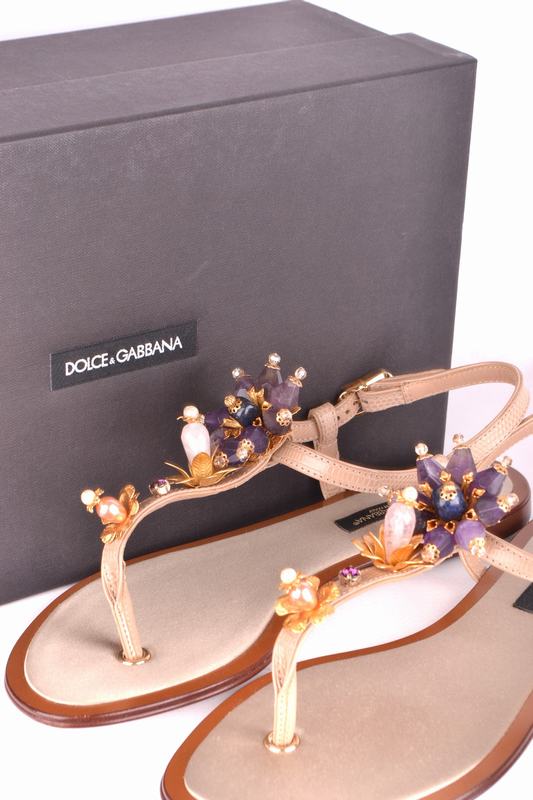 Dolce & Gabbana Sandali Codice prodotto: CQ0073 AD330 80703 SABBIA Sostegno trimestrale