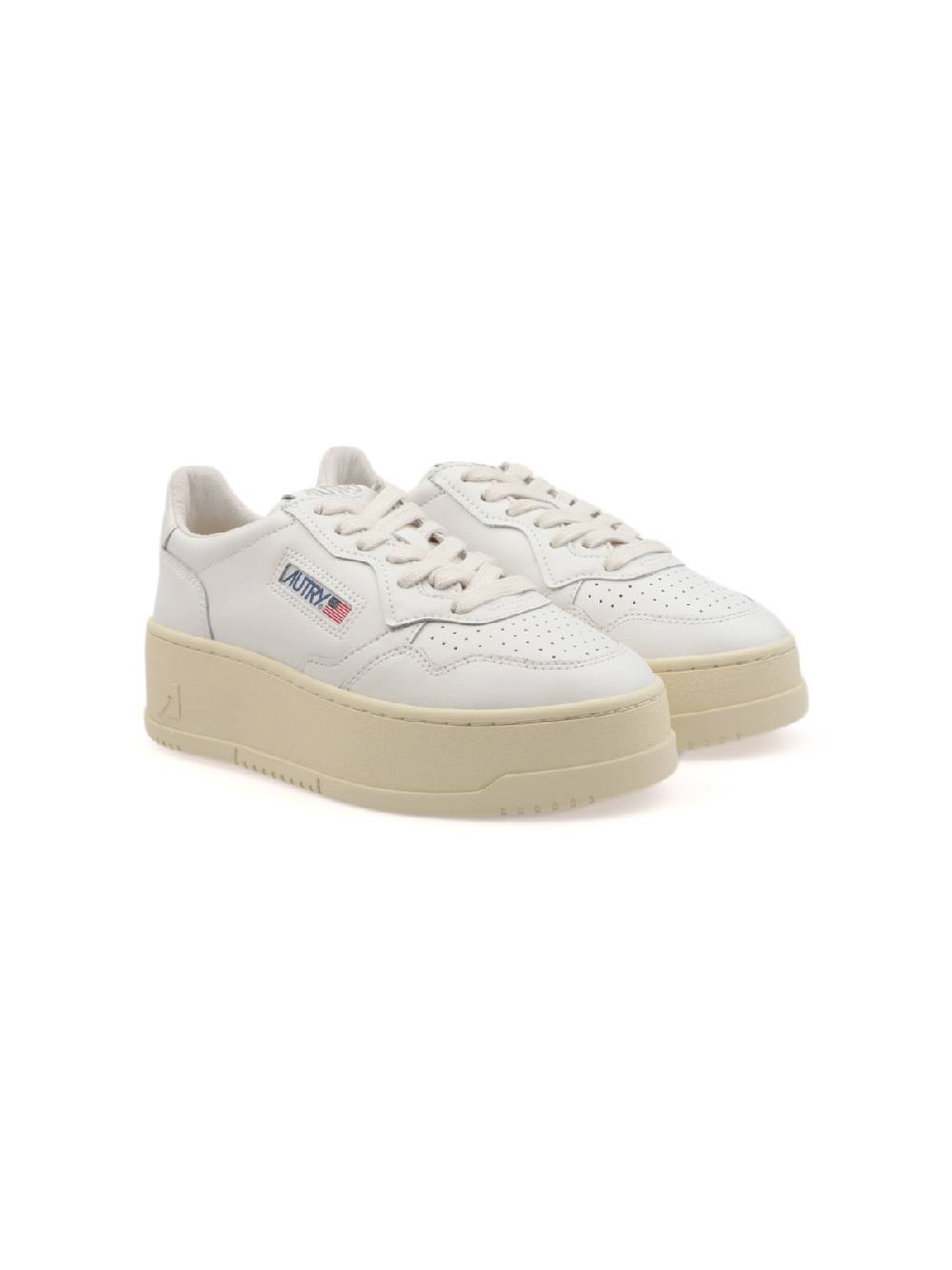 AUTRY Sneakers Donna Platform Low in Pelle