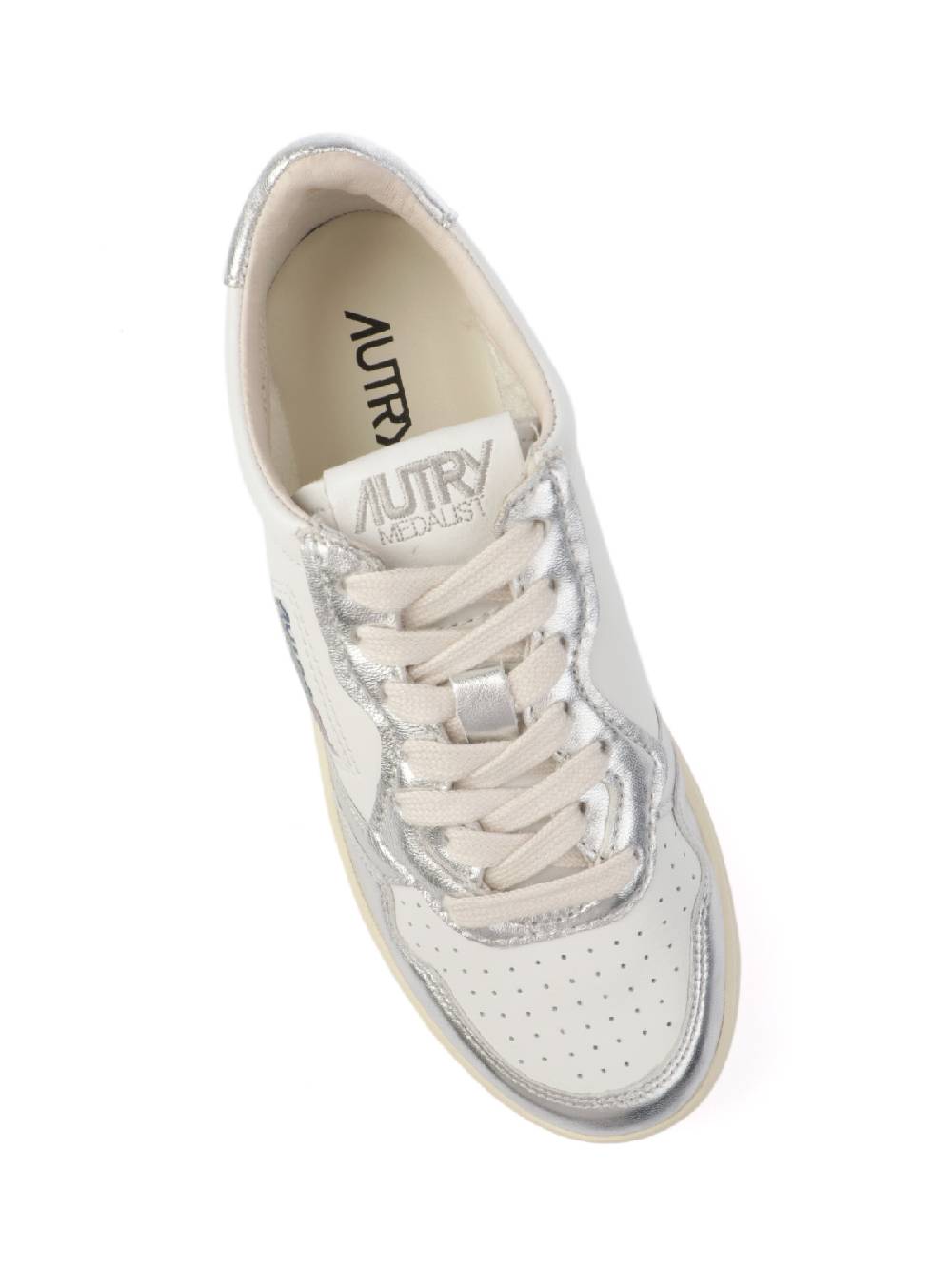 AUTRY Sneakers Donna Medalist Low in Pelle Bicolore Fino Al -60%