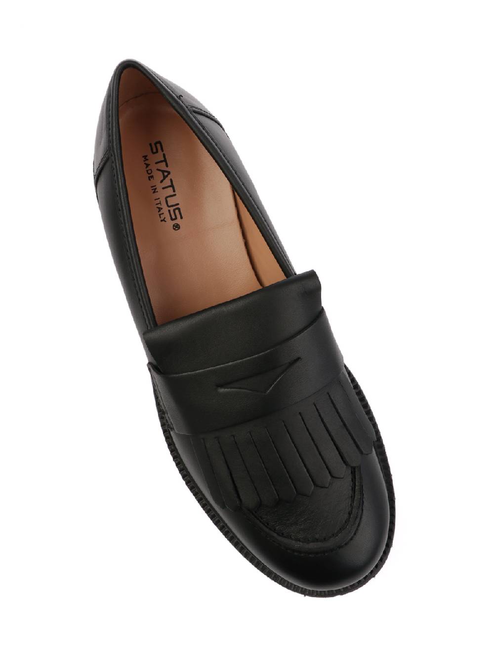 STATUS Mocassini Donna in Pelle Ritorno libero