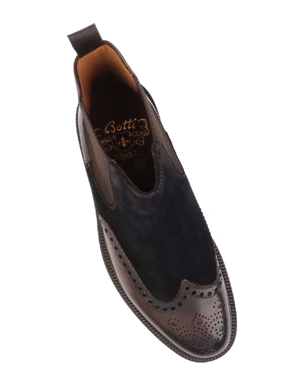 BOTTI Stivaletto Uomo in Pelle Outlet