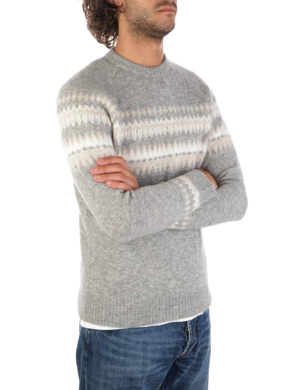 ELEVENTY Girocollo Uomo in Misto Cashmere I Più Venduti