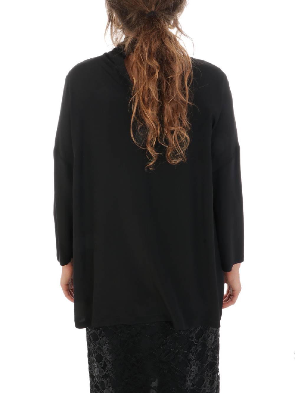ASPESI Camicia Donna in Seta con Cravatta Nuova