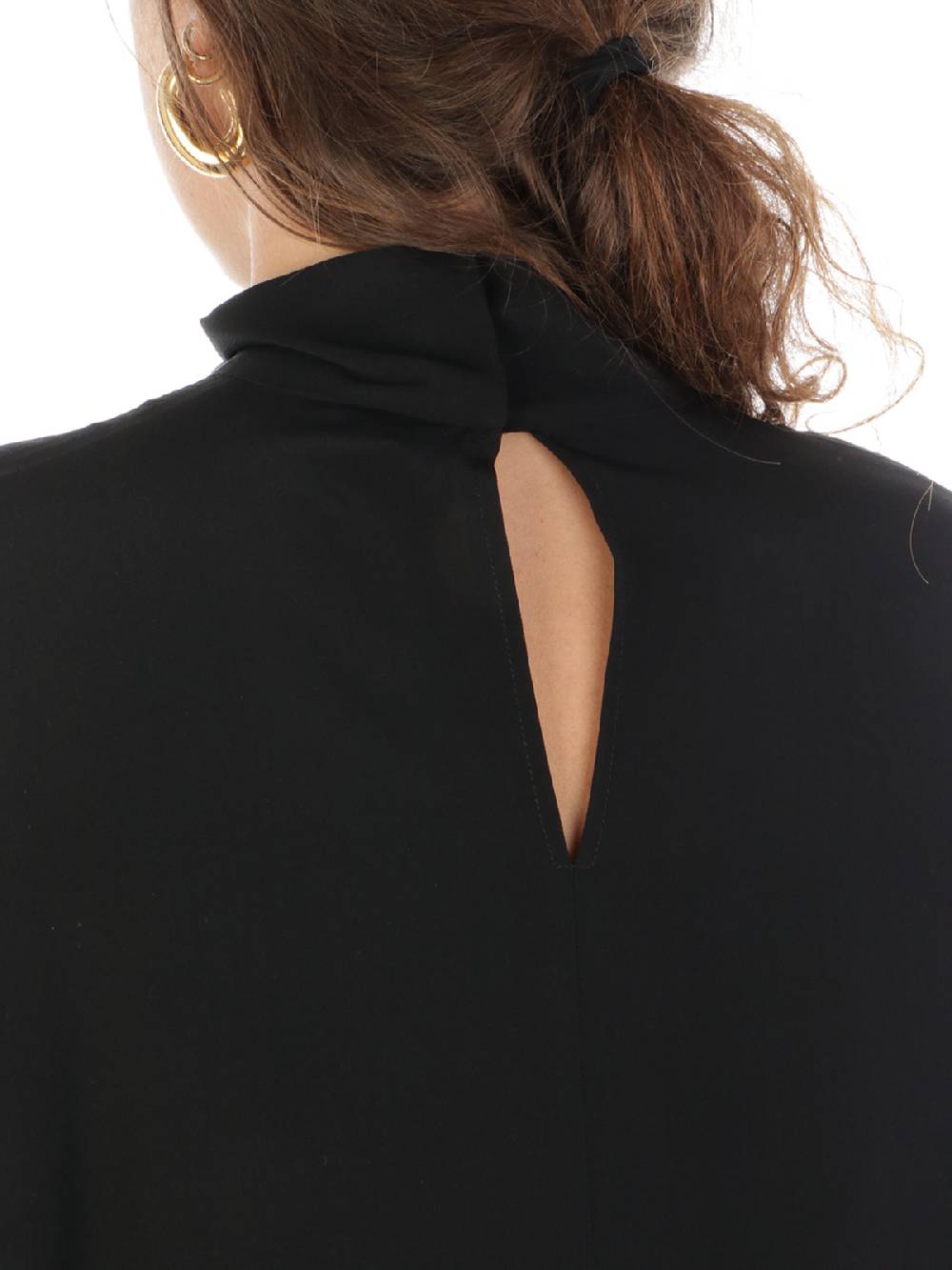 ASPESI Camicia Donna in Seta con Cravatta Nuova