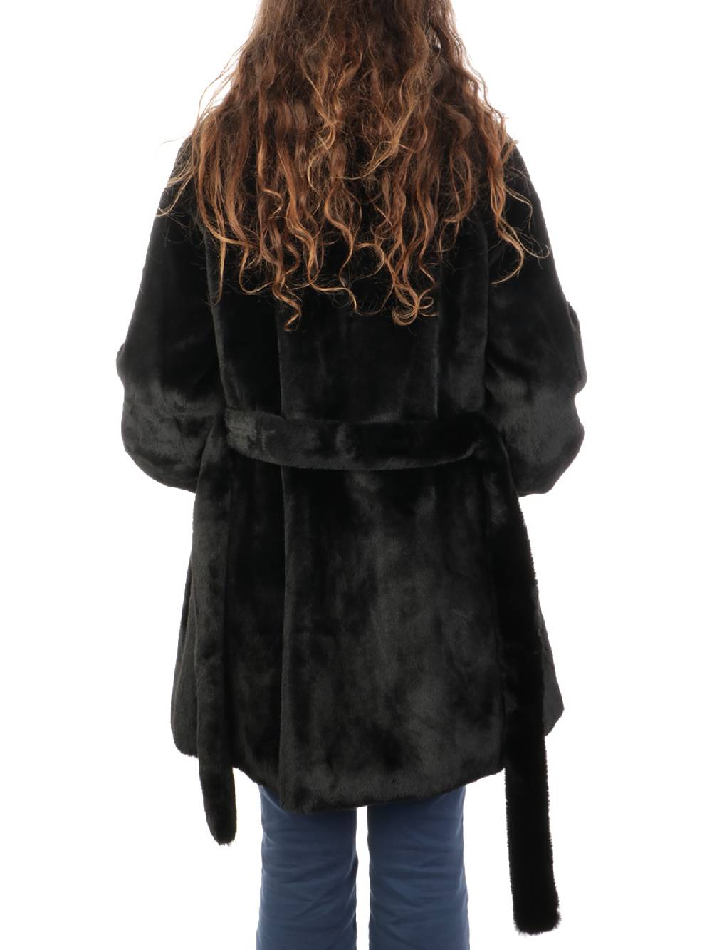 NENETTE Giacca Lunga Donna in Ecopelliccia 2025