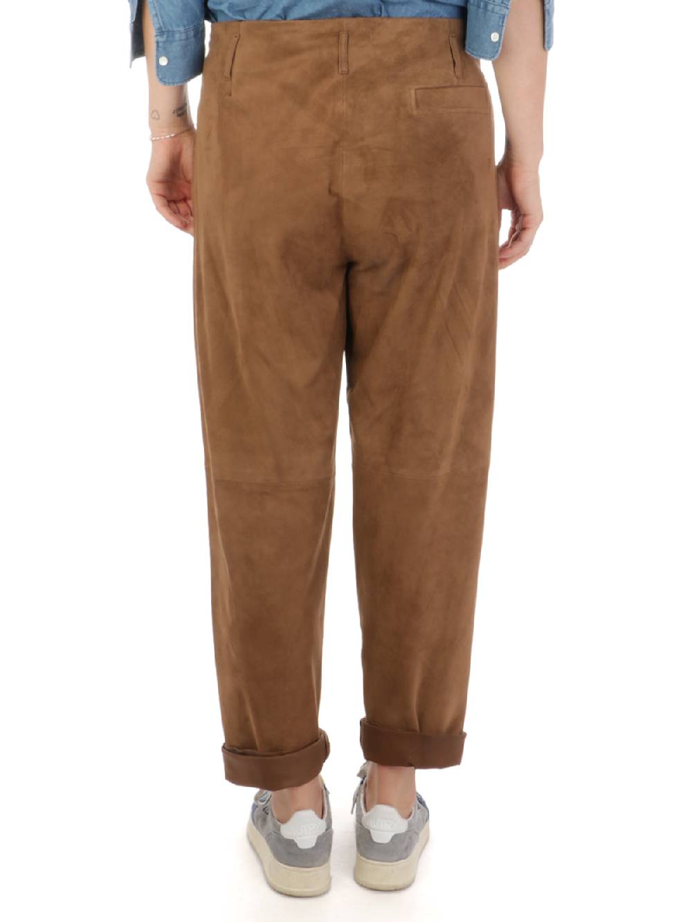 KILTIE Pantaloni Donna Arles in Suede Italia