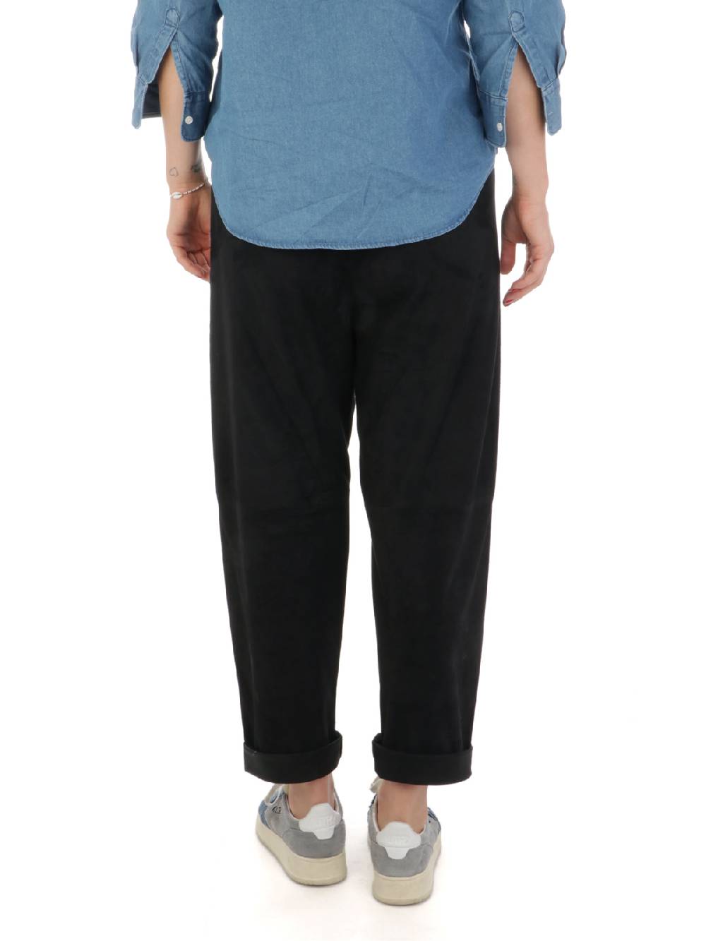 KILTIE Pantaloni Donna Arles in Suede 2025