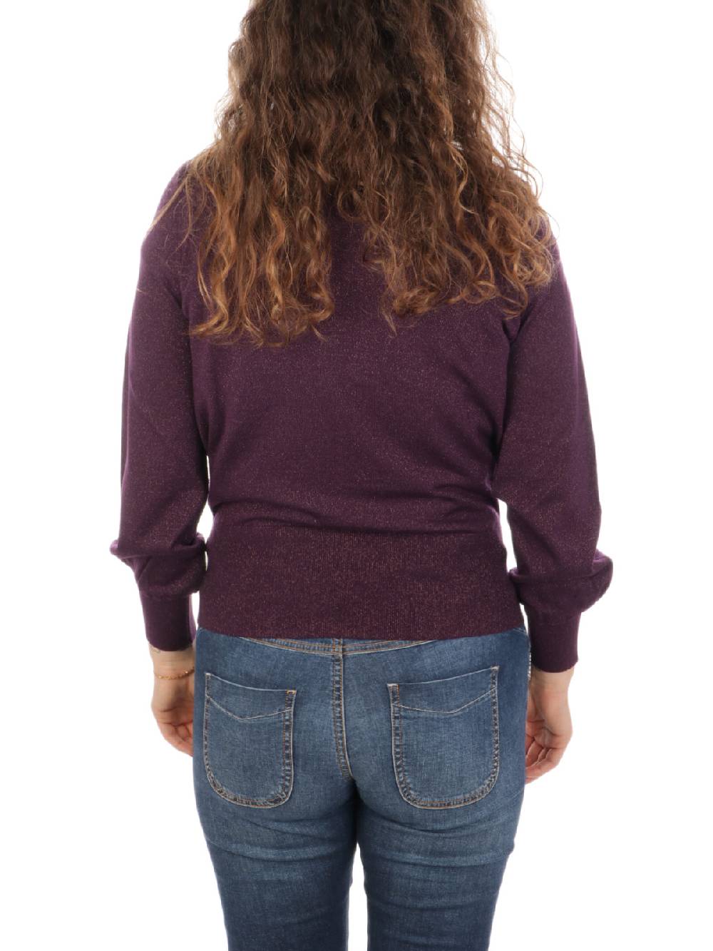 QUILISIA Dolcevita Donna Lurex in Lana Merino Acquista Ora