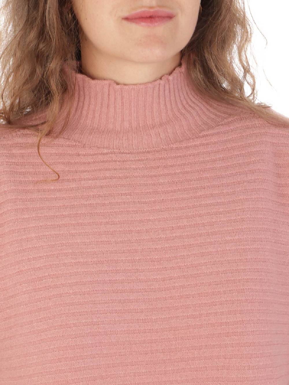 CLUB CROCHET Dolcevita Donna a Coste Orizzontali Promozione Limitata