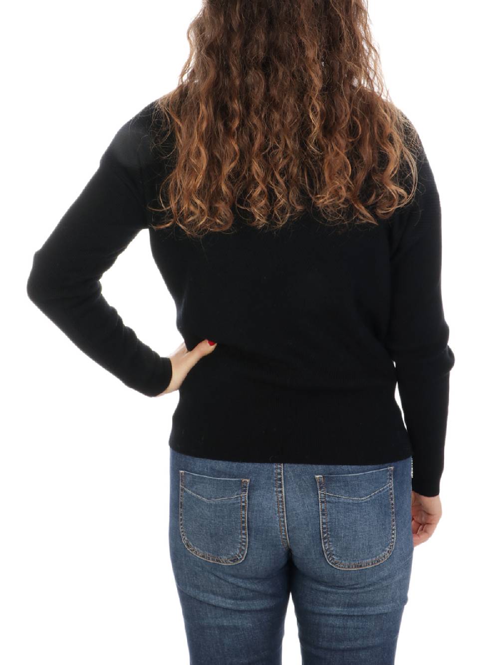 QUILISIA Maglia Donna in Lana e Cashmere con Ricamo Fino Al -60%
