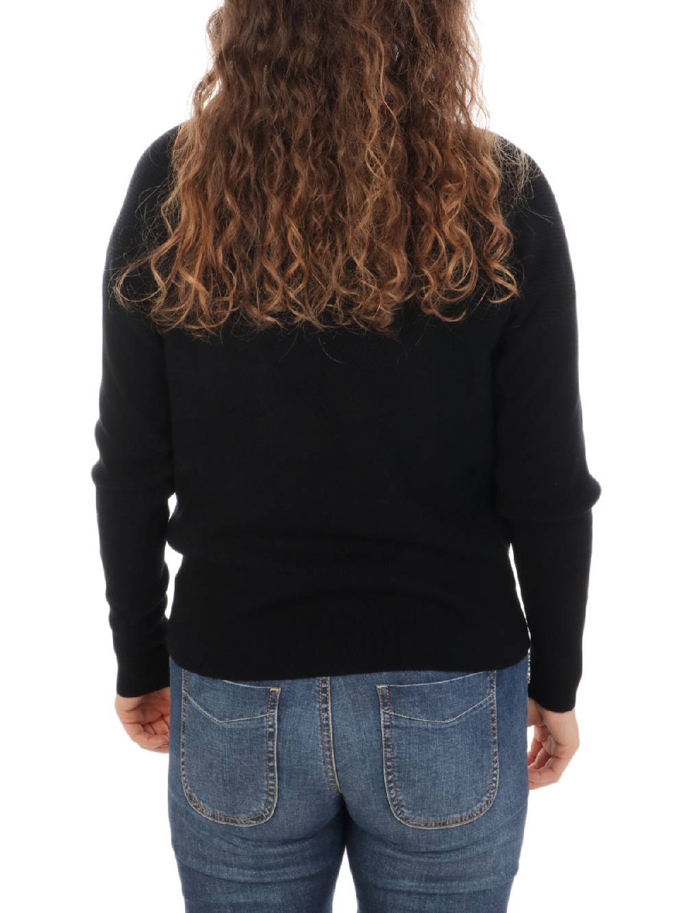 QUILISIA Maglia Donna a Coste in Lana e Cashmere Shopping Online