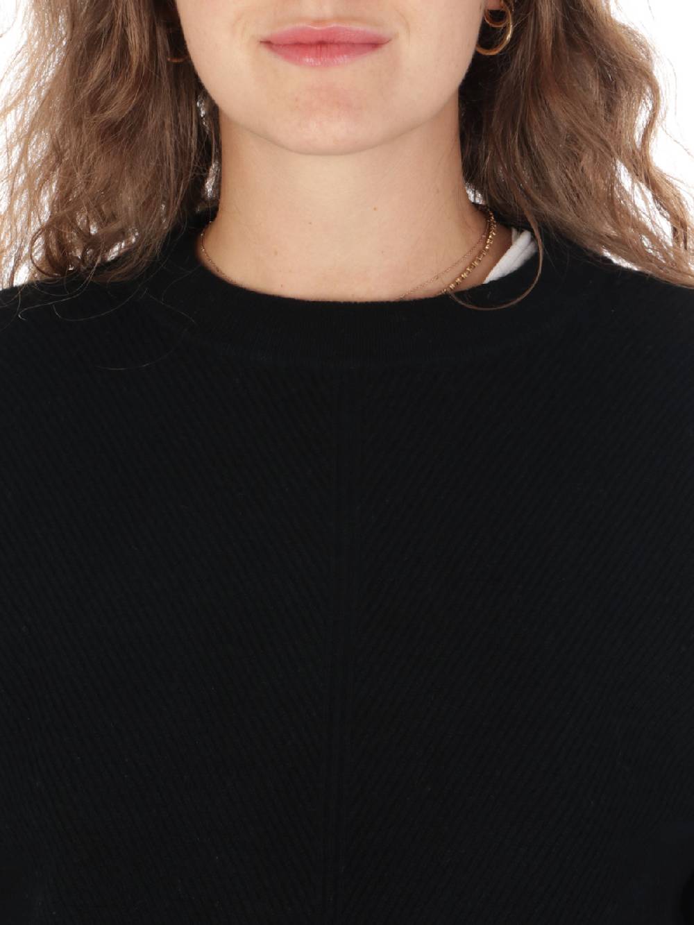 QUILISIA Maglia Donna a Coste in Lana e Cashmere Shopping Online