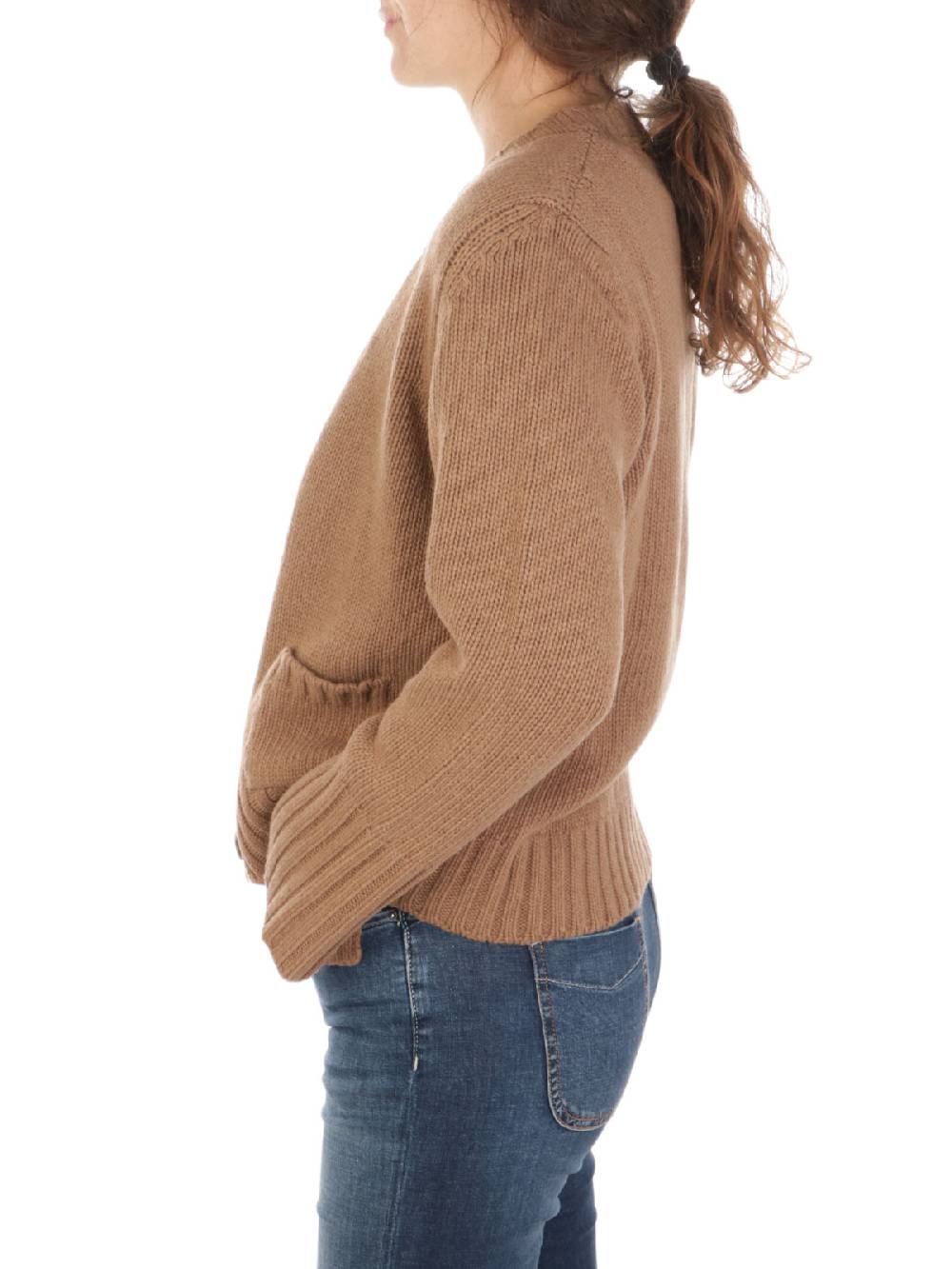 19.61 MILANO Cardigan Donna in Lana e Cashmere Convenienza