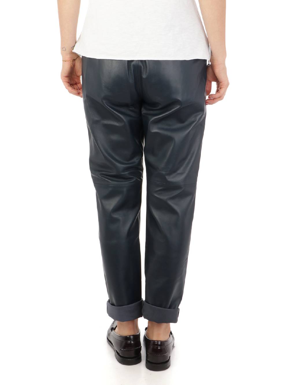 OAKWOOD Pantaloni Donna Gift in Pelle Vendita Economica