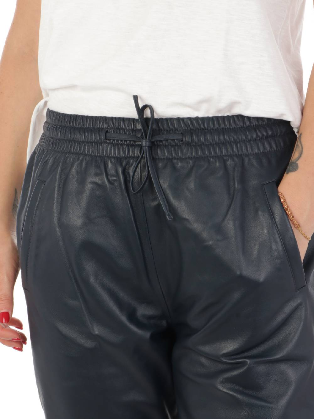 OAKWOOD Pantaloni Donna Gift in Pelle Vendita Economica