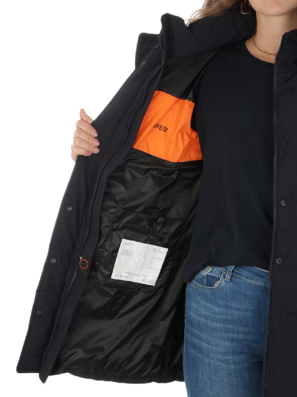 ASPESI Cappotto Donna Telly in Nylon Stretch Vendite Flash