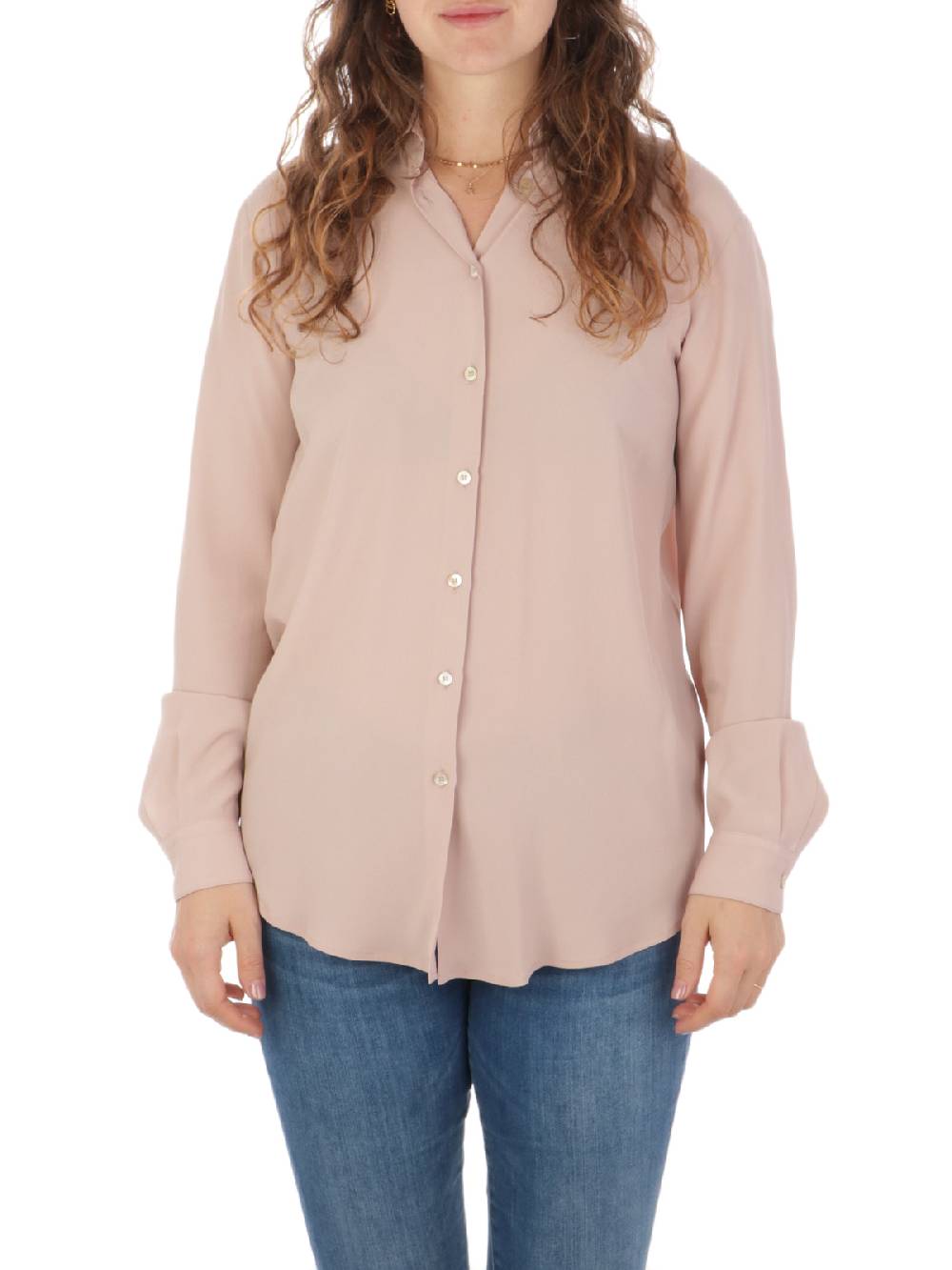 F.IT Camicia Donna in Misto Seta Negozio