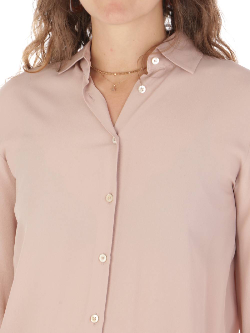 F.IT Camicia Donna in Misto Seta Negozio