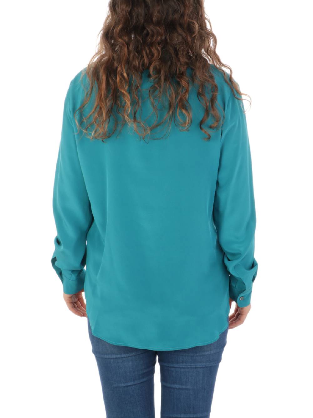 F.IT Camicia Donna in Misto Seta In Saldo