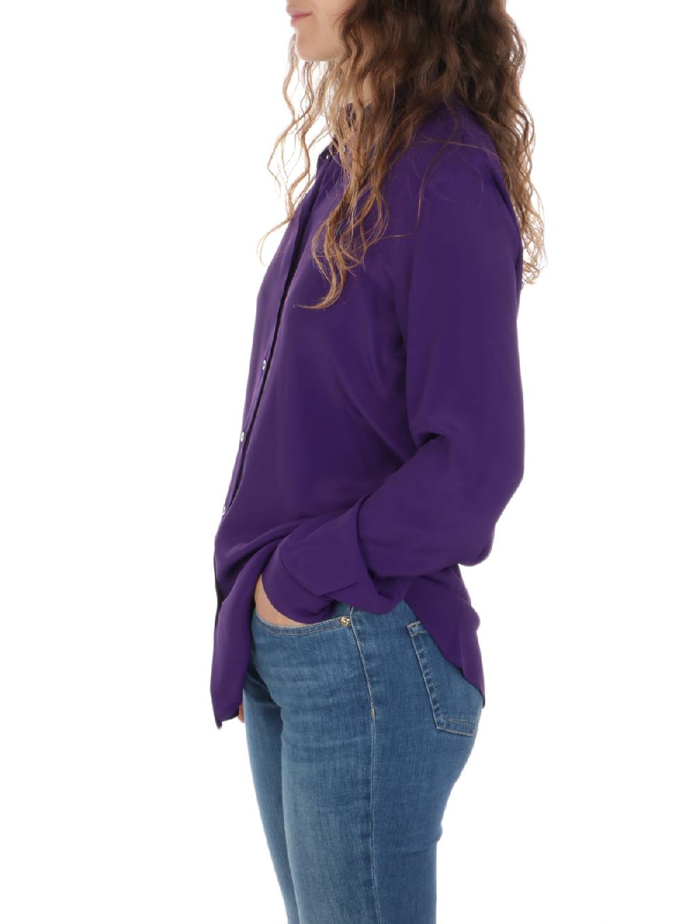 F.IT Camicia Donna in Misto Seta Nuova