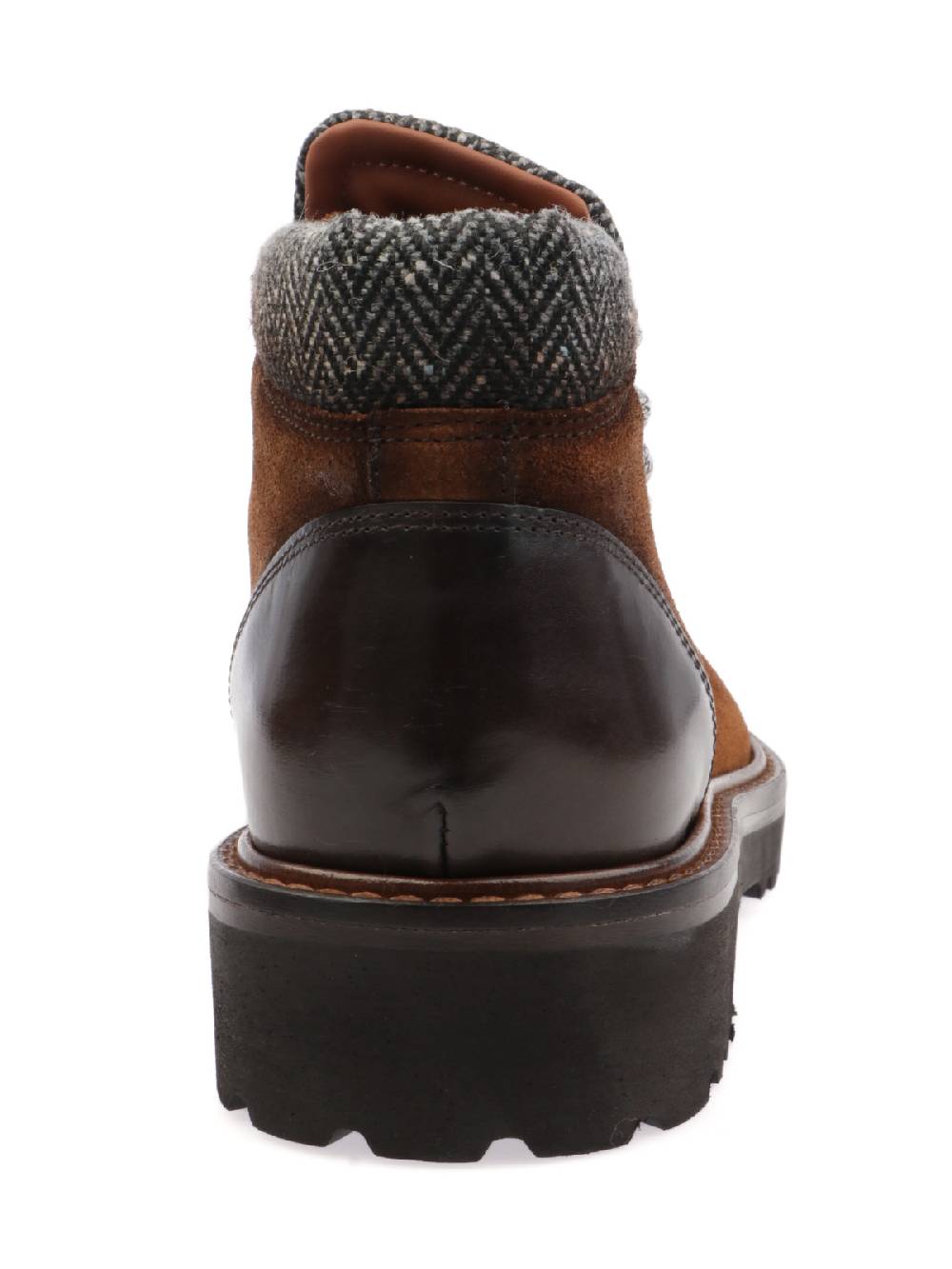 BOTTI Stivaletto Uomo in Suede e Tessuto Italy