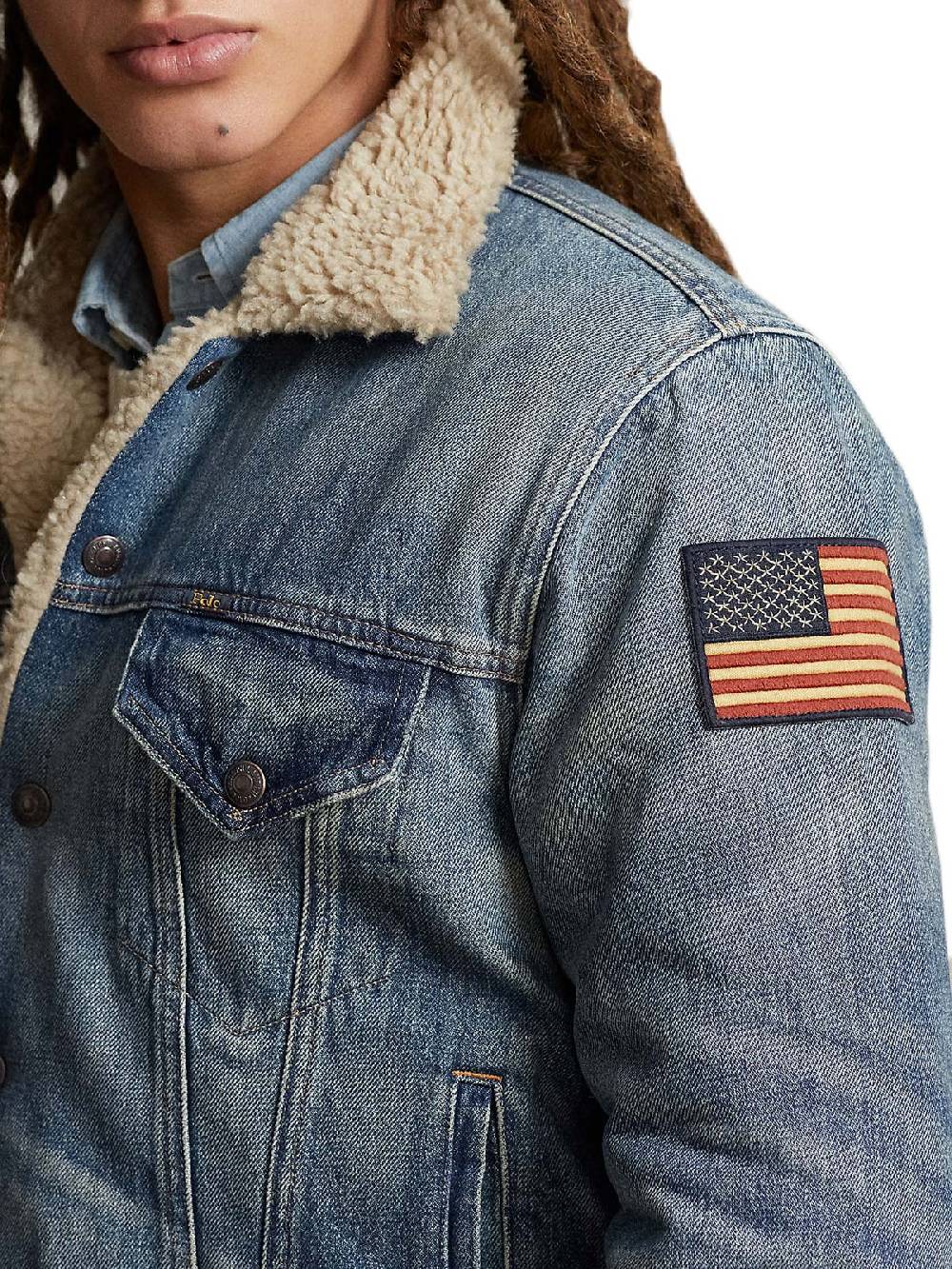 Polo Ralph Lauren Trucker Jacket Spedizione Gratuita