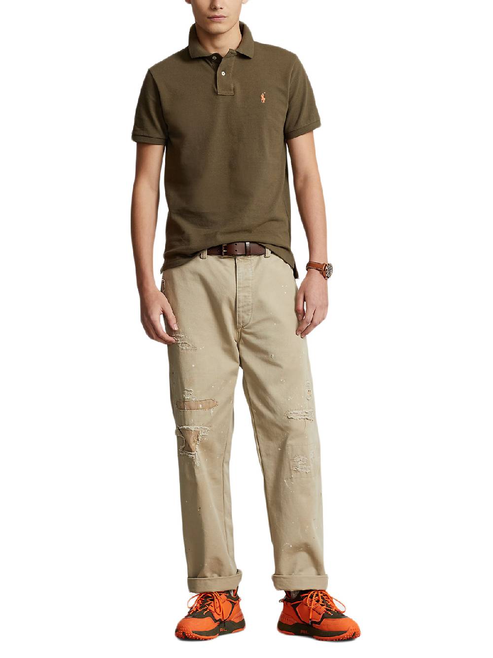 Polo Ralph Lauren Iconic Mesh Polo In Vendita