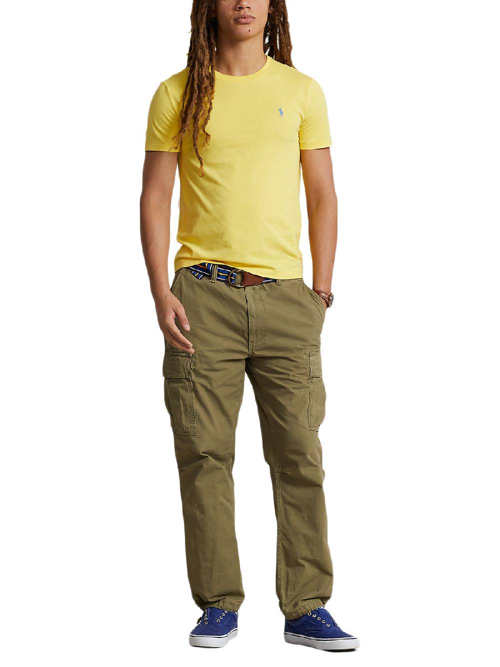 Polo Ralph Lauren Custom Slim Fit Jersey Vendita Economica