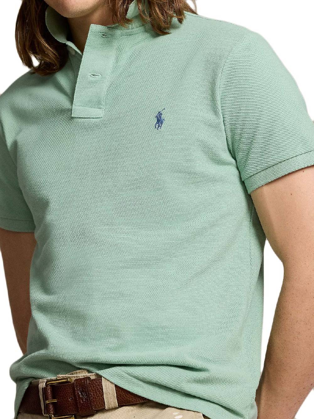 Polo Ralph Lauren Iconic Mesh Polo In Saldo