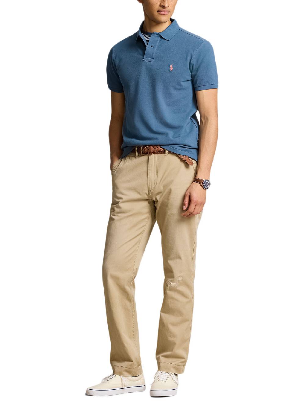 Polo Ralph Lauren Iconic Mesh Polo Moda