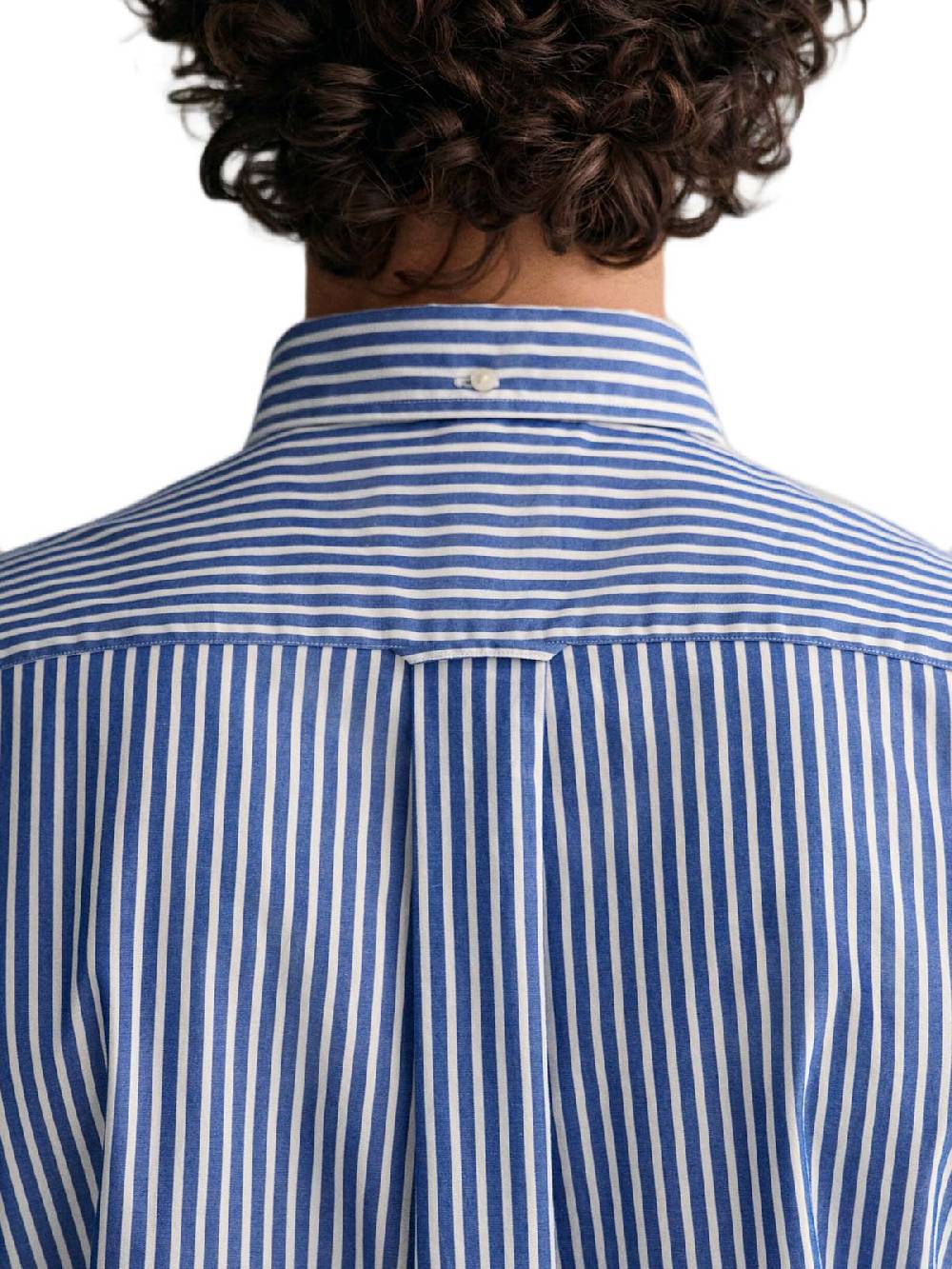 Gant Reg Classic Poplin Stripe Shirt Consegna Veloce
