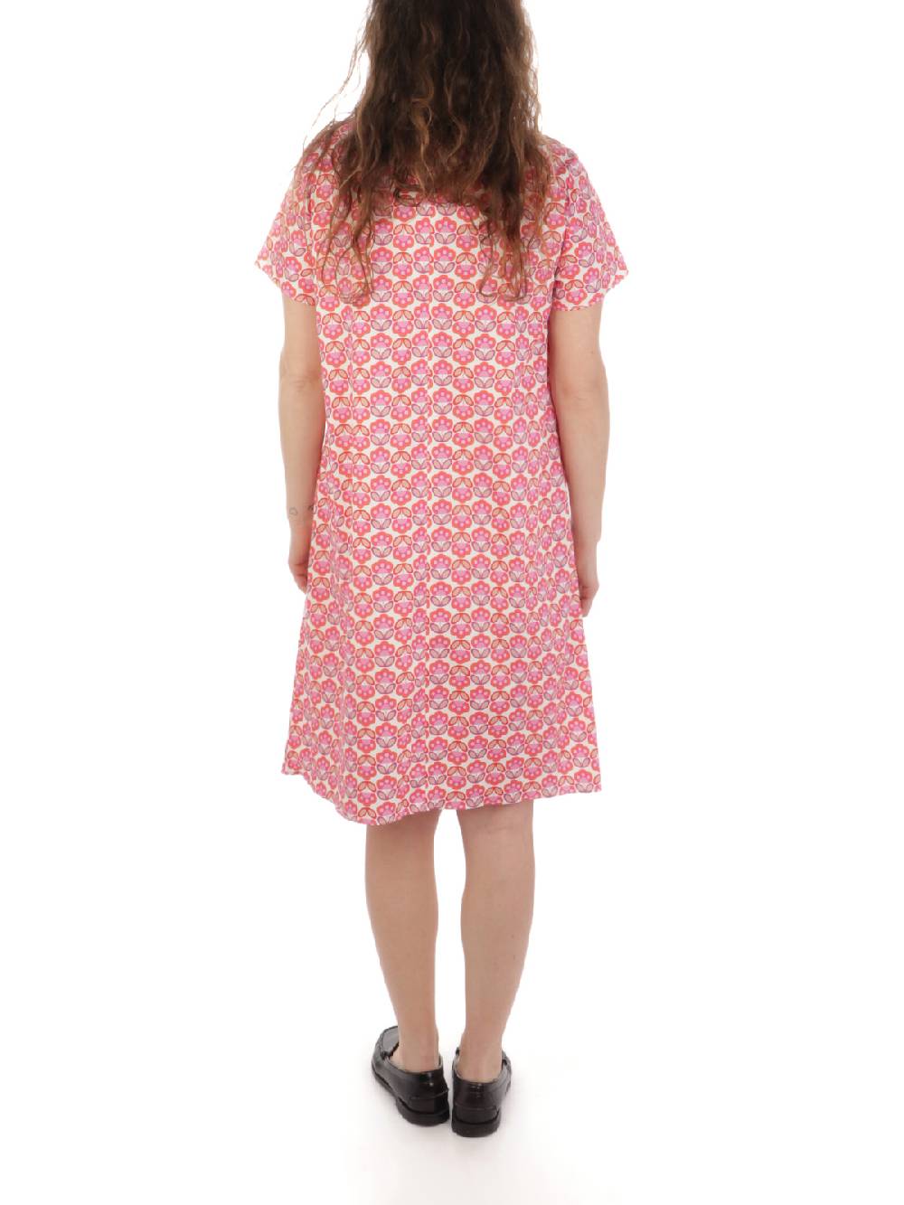 CALIBAN Abito Donna A Fiori Stretch Outlet