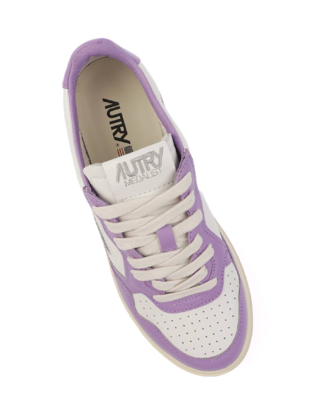 AUTRY Sneakers Donna Medalist Low In Pelle Bicolore Moda