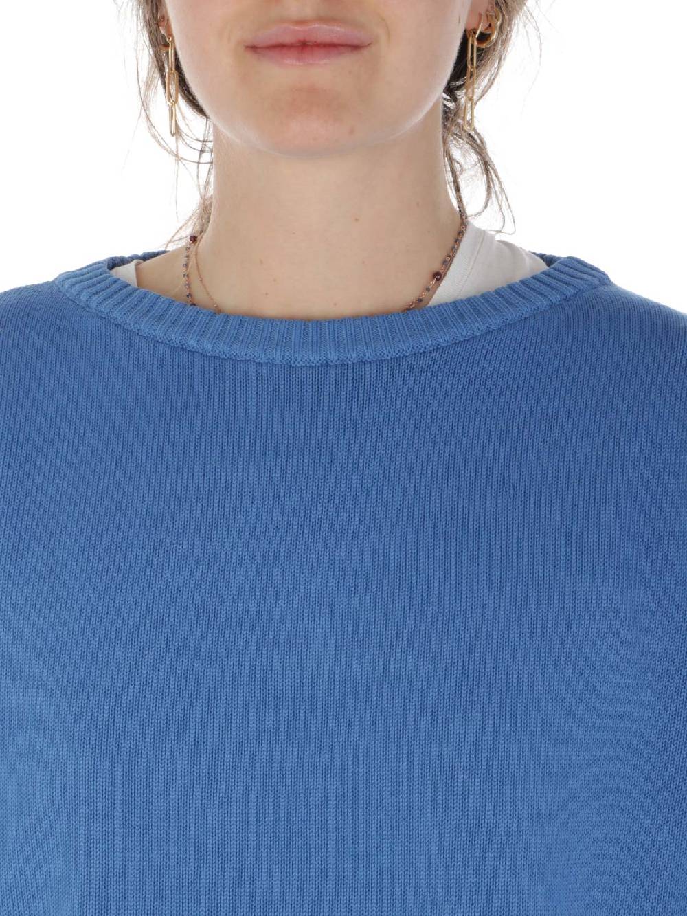 ROSSOPURO Maglia Donna Over In Cotone Promozione