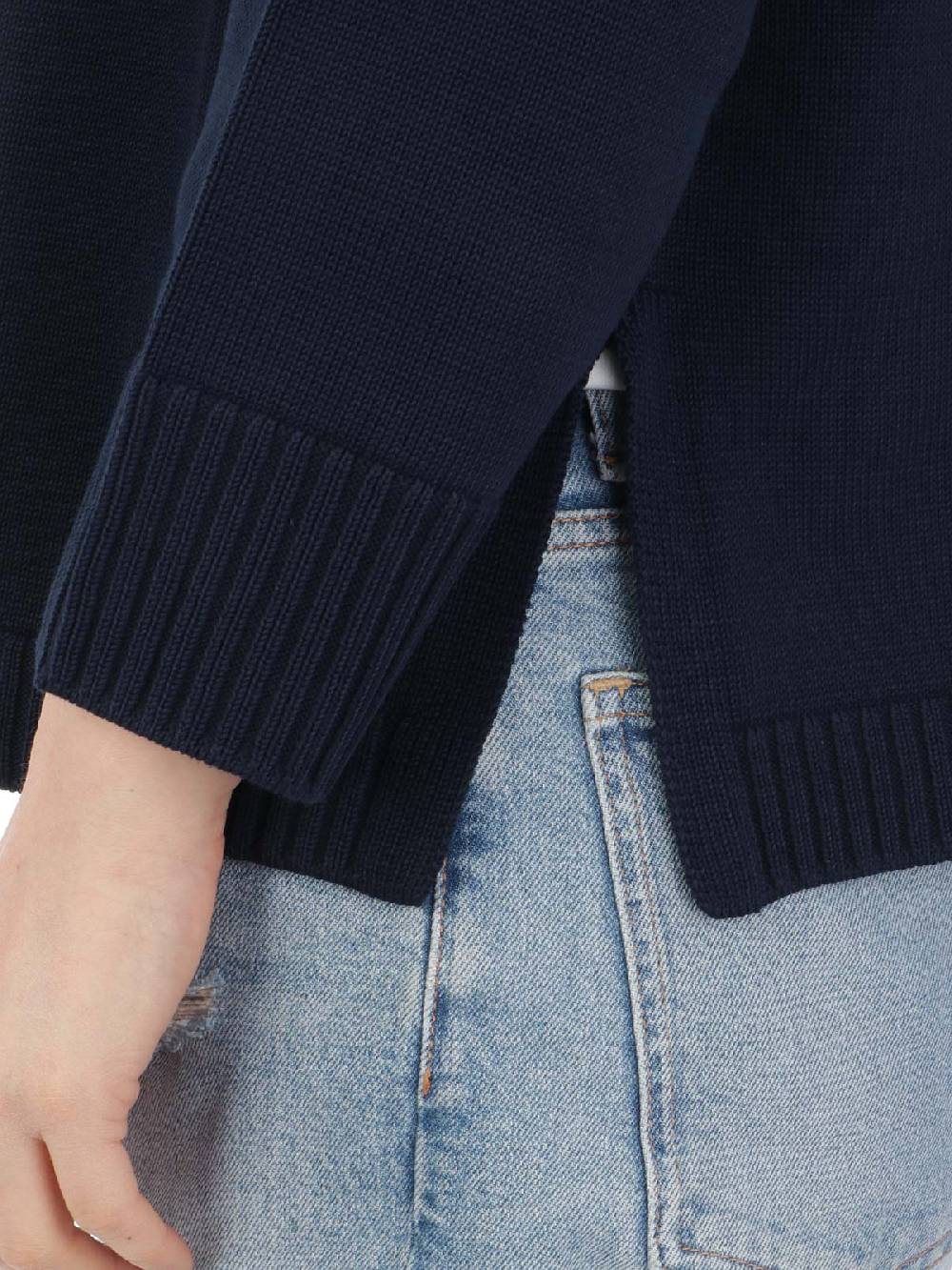 ROSSOPURO Maglia Donna Over In Cotone Spedizione Gratuita