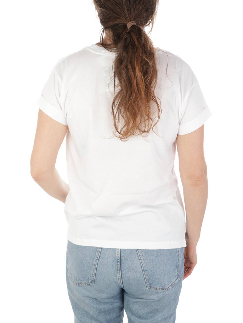 BARBOUR T-shirt Donna Kenmore In Cotone Consegna Veloce