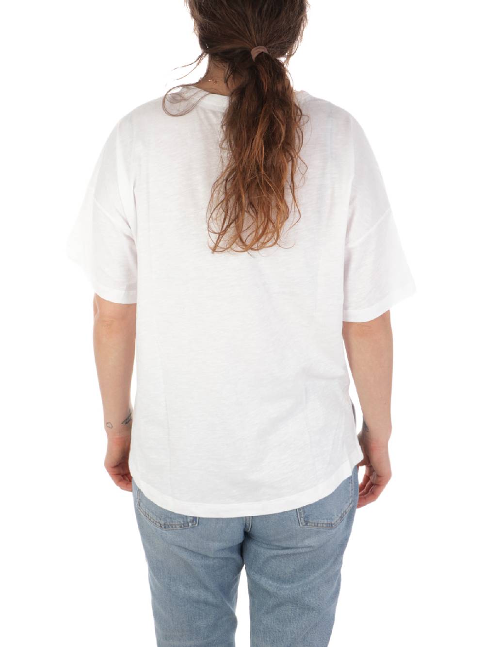 BARBOUR T-shirt Donna Sanfield In Cotone Promozione Limitata